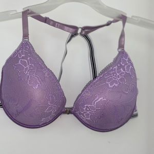 Purple bra